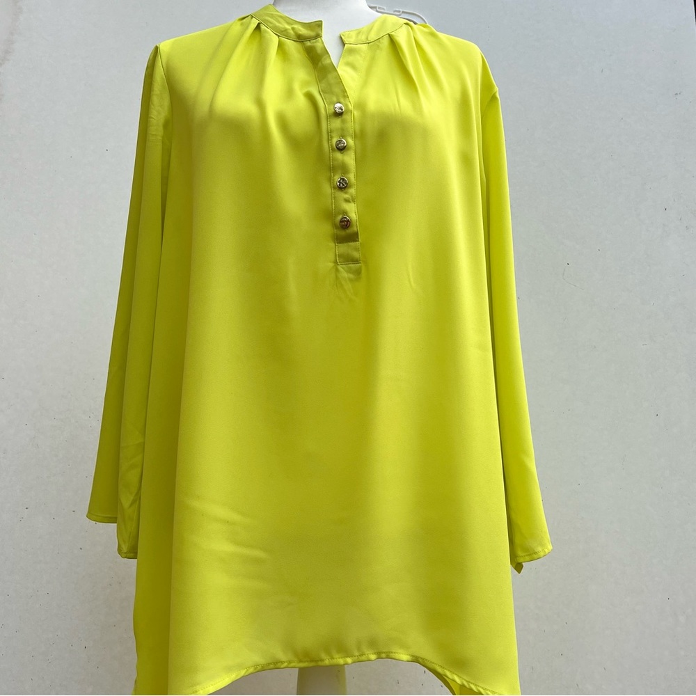 CATO POPOVER BLOUSE.